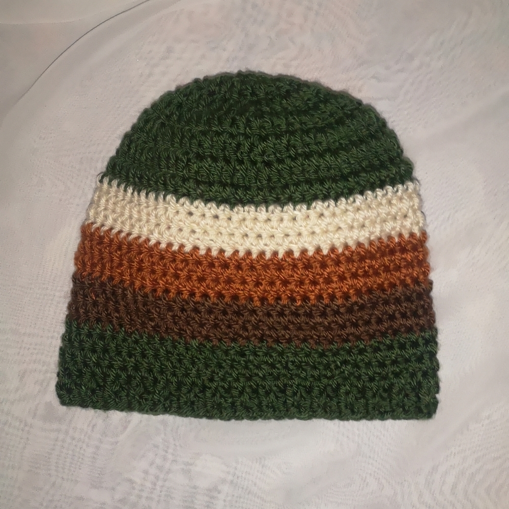 Hand crocheted hat